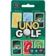 thumbnail image 1 of Juego de cartas Mattel UNO Golf para niños, adultos y familiares a partir de 7 años, 1 of 6