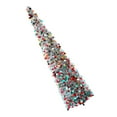 thumbnail image 3 of Árbol de Navidad plegable Perfecl Adornos de plástico para decoración y manualidades Multicolor, 3 of 8