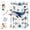 I2-B, variant on Sea Glass Wind Chimes Ocean-Themed Crystal Wind Chime Stained Acrylic Dolphin Hanging Suncatcher with Prism Drops Crystal Wind Chimes Suncatcher Crystals Glass Wind Chimes,D