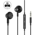 thumbnail image 5 of Wired Earbuds Noise Isolating In-Ear Headphones Earphones with Mic Volume Control 3.5mm Plug for Sports Workout Compatible with Cell Phones Android Samsung Galaxy Moto Tablets Laptops Computer, 5 of 6