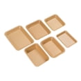 thumbnail image 3 of Plato desechable Plato de barbacoa Plato de cena Plato de papel Plato comercial Papel Kraft Bandeja rectangular Vajilla Caja de fiesta, 3 of 5