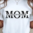 thumbnail image 1 of KamejCA Custom Mom Tee From Children, Mom Shirt with Names, Personalized Mother T-Shirt, 1 of 4