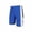 Blue, variant on Paiwinds Men's Solid Color Elastic Waist Athletic Shorts with Pocket - Nylon Spandex Running Basketball Shorts for Outdoor Fitness Workouts and Casual Wear