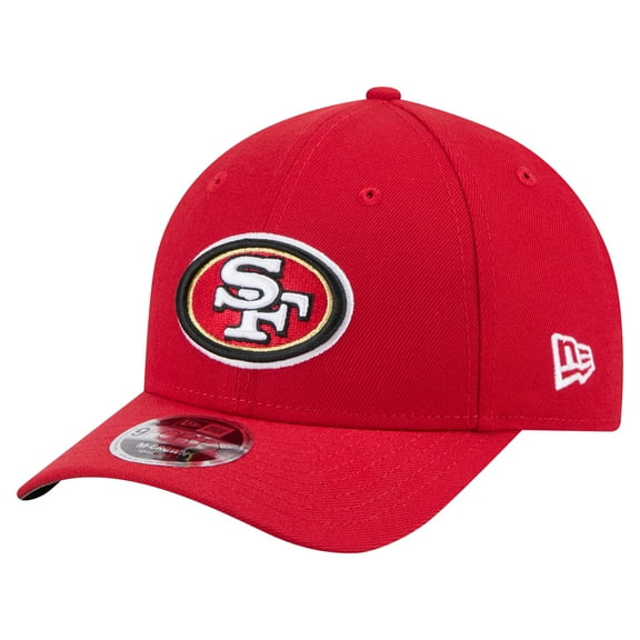 Men's New Era Scarlet San Francisco 49ers Team Collection 9FORTY M-Crown Adjustable Hat