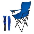 thumbnail image 1 of 5 Silla De Playa Plegable Reclinable Con Funda para Exterior CJR Azul, 1 of 9