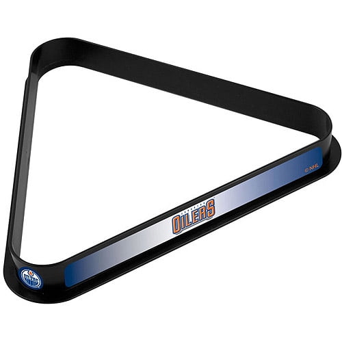 NHL Edmonton Oilers Billiard Ball Triangle Rack