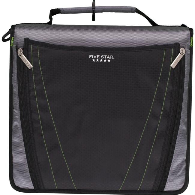 2in. Zipper Binder & Expandable Pocket, Gray