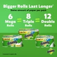thumbnail image 4 of Bounty Paper Towels Select-A-Size White, 6 Mega Rolls, 164 Sheets Per Roll, 4 of 11