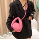 thumbnail image 5 of Lojalitet Bolso de mano con diseño de bolso nube plisado, bolso cruzado de cuero artificial, 5 of 6