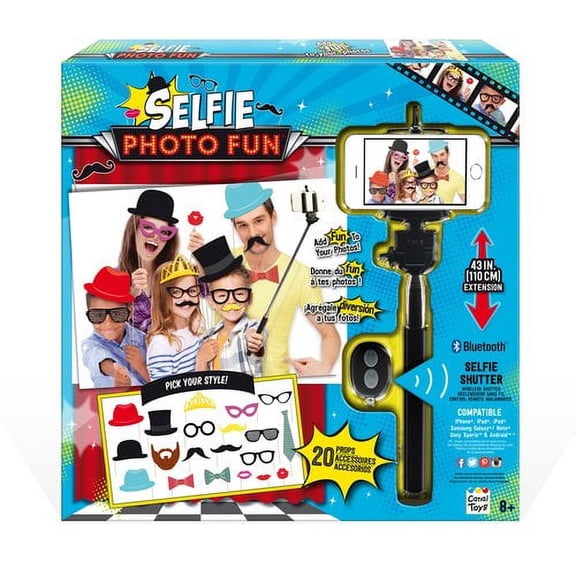Selfie Stick Photo Booth Fun Kit