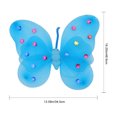 thumbnail image 4 of KAKOWELY Juego de 3 alas de mariposa con diadema y varita, accesorios encantadores para disfraz de cosplay., 4 of 5