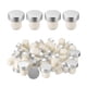 thumbnail image 2 of 36 tapones de vino de 19,5 mm reutilizables para mantener el champán fresco. Plata, 2 of 9