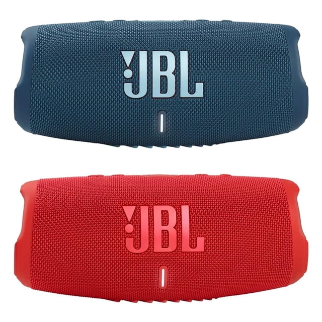 Altavoz Bluetooth JBL Charge 5 resistente al agua con Powerbank azul/rojo