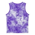 thumbnail image 4 of Spazoro Little and Big Girls Tank Tops Undershirts, Summer Breathable Sleeveless Tie Dye Camisole for Kids Girls Boys Purple Size 4 T, 4 of 6