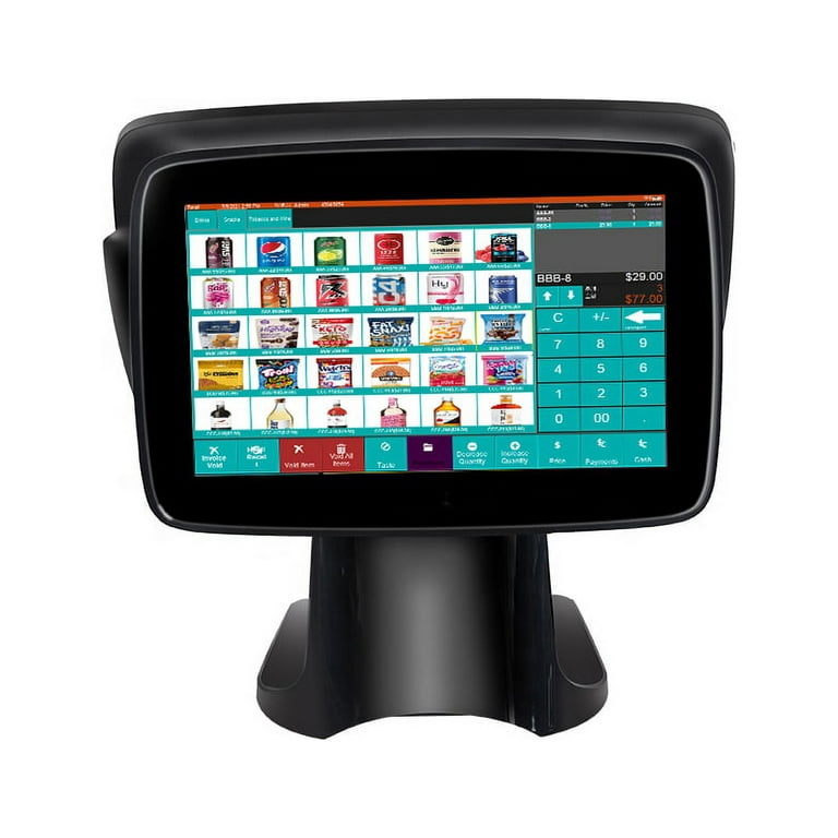 ZHONGJI Win10 POS System with Touch Screen, Terminal Receipt ZHONGJI Win10 POS System with Touch Screen, Terminal Receipt