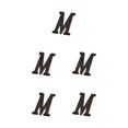 thumbnail image 1 of Justharion Easy To Install Metal Letters House Sign Not Easy To Fade Durable And Rustproof Metal Letters House Numbers B17--M 5Set, 1 of 6
