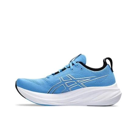 Aiscs GEL-NIMBUS 26 Comfortable cushioned and wear-resistant low-top running shoes for men and women in light blue 1011B794-401 US4=EU36-US12.5=EU47