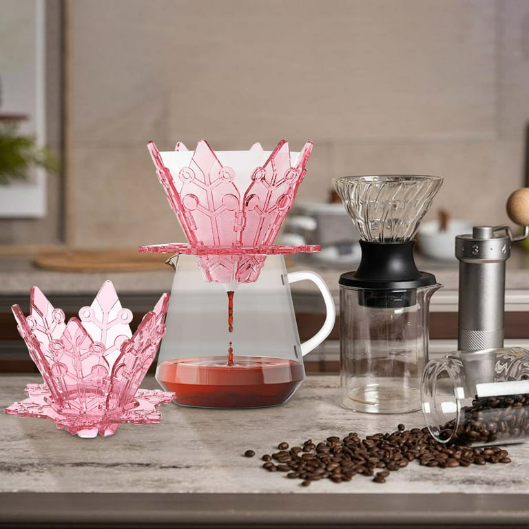 Portable Resin Coffee Dripper Foldable Pour Over Coffee Maker