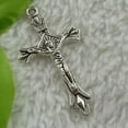 thumbnail image 3 of K-KED 180pcs tibet silver cross charms pendant 33X20mm B2589, 3 of 4