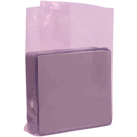 24 x 20 x 48" PinkGusseted Anti-Static Plastic Poly Bags 2 Mil- 100/Pack