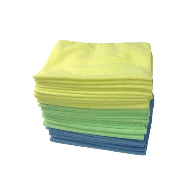 12PK MultiSurface Microfiber Towel Cleaning Cloths, 16x12 Walmart