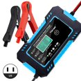 thumbnail image 2 of AMERTEER 12V Car Battery Charger Pulse Repair LED Display Overcharge Protection Low Voltage Protection Battery Charger Maintenance Charger Pulse Repair Charging Short Protection, 2 of 7