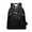 Black, variant on Women's 2022 New Korean Fashion Popular Waterproof Cloth Backpack A