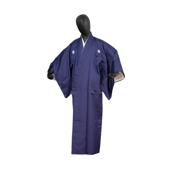 DEAR VANILLA Authentic Traditional Men's Kimono Japanese Robe Gown Samurai Made in Japan MKM-0206