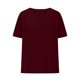 thumbnail image 5 of Chaqueta deportiva,Blusa tipo túnica de manga corta con cuello en V para mujer, corte holgado, mezcla de poliéster y elastano, ropa informal, sopatenor, 5 of 9