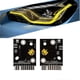 thumbnail image 2 of LED Module Lights Yellow Angel Eye LED Boards for 2 Series G42 M2 G87 M235i M240i 2022-2024 DRL Module EU Version, 2 of 5