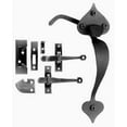 thumbnail image 2 of Acorn Matte Black Forged Iron Rim Latch, 2 of 2
