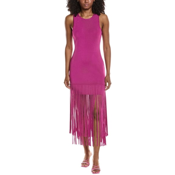 Toccin womens Margaux Fitted Dress, XL, Pink