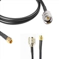 thumbnail image 4 of 2 Cable RG58 UHF SO239 Hembra una Conector SMA Macho, Cable de Extensión Recto Coaxial , 1 M, 4 of 6