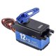 thumbnail image 5 of Servo digital de perfil bajo con engranajes metálicos de 12 kg para turismo de carretera a escala 1/10 3RACING Sakura D5 MR Blue, Blue, 5 of 5