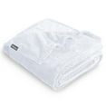 thumbnail image 1 of Manta de vellón Bare Home matrimonial/queen color blanco, 1 of 7