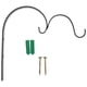 thumbnail image 1 of unbranded Colgador De Pared Para Plantas En Metal Negro Decorativo Y Resistente Para Jardín Y Exterior, 1 of 8