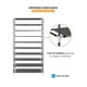 thumbnail image 3 of Armario Para Ropa Portátil AGBOX 6 Niveles | Diseño Compacto con Impresión | Almacenamiento Organizado y Fácil de Transportar | Ideal para Dormitorio, Vestidor y Viajes, 3 of 5