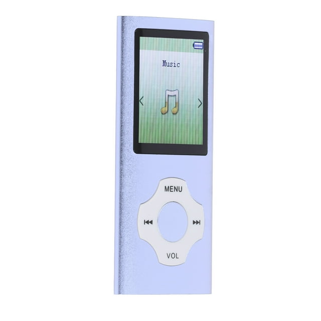 Lecteur MP3 BT, Lecteur MP3 MP4 à Écran Couleur 1,8 Po, Lecteur de Musique Portable Compatible jusqu'à 128 Go, Lecteur de Musique Numérique à Réduction de Bruit pour Enfants et Adultes