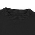 thumbnail image 6 of KAUOD Kids Knit Pullover Sweater Loose Soft Crew Neck Sweater Clothes Boys Girls Fall Casual Lined Sweatshirts Tops Clothes, 6 of 9