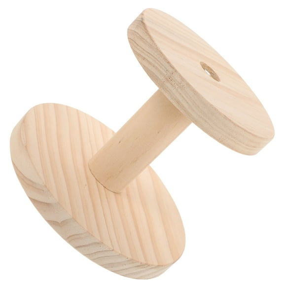 Raindrops Wooden Round Ironing Board Portable Small Ironing Board for Home Dorm Store