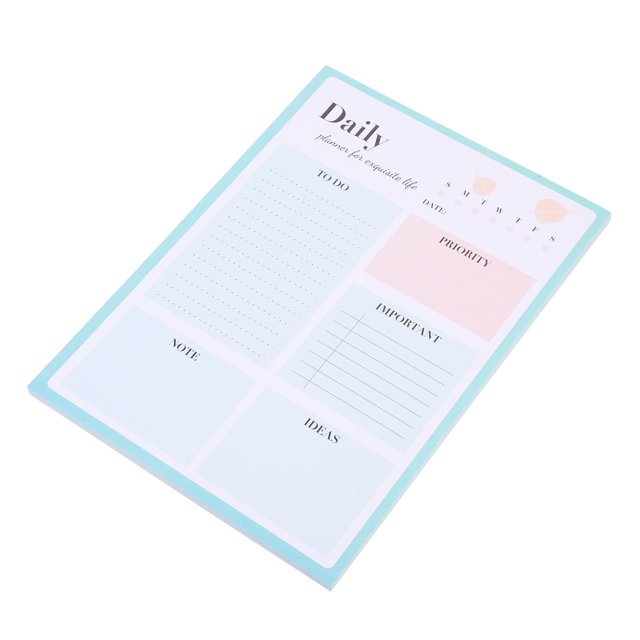 unbranded Planificador Diario Portátil Para Oficina Con De Notas Para Organizar Y Priorizar
