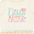 thumbnail image 4 of Inktastic Daddy's Little Chick Cute Easter Girls Toddler Dress, 4 of 5