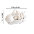 thumbnail image 4 of Msgweeeg Cute Desk Decor Easter Decorations Outdoor Easter Basket Stuffers for Toddler Easter Bunny Desktop Ornament Desktop Bookshelf Ornament Dining room storage, 4 of 9
