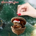 thumbnail image 4 of nTRIUQJ 6Pcs Forest Animal Christmas Decorations for Tree, Animal Pattern 2D Acrylic Christmas Hanging Ornament for Christmas Trees Multicolor, 4 of 4