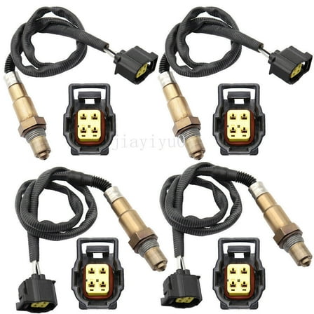 For 2003-2018 for Dodge for Ram 2500 HD 5.7L 6.4L 4pcs Oxygen O2 Sensor 1&2 Upper Lower