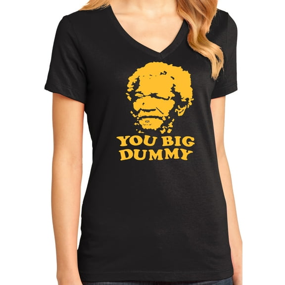 Sanford and Son You Big Dummy Women's V-Neck