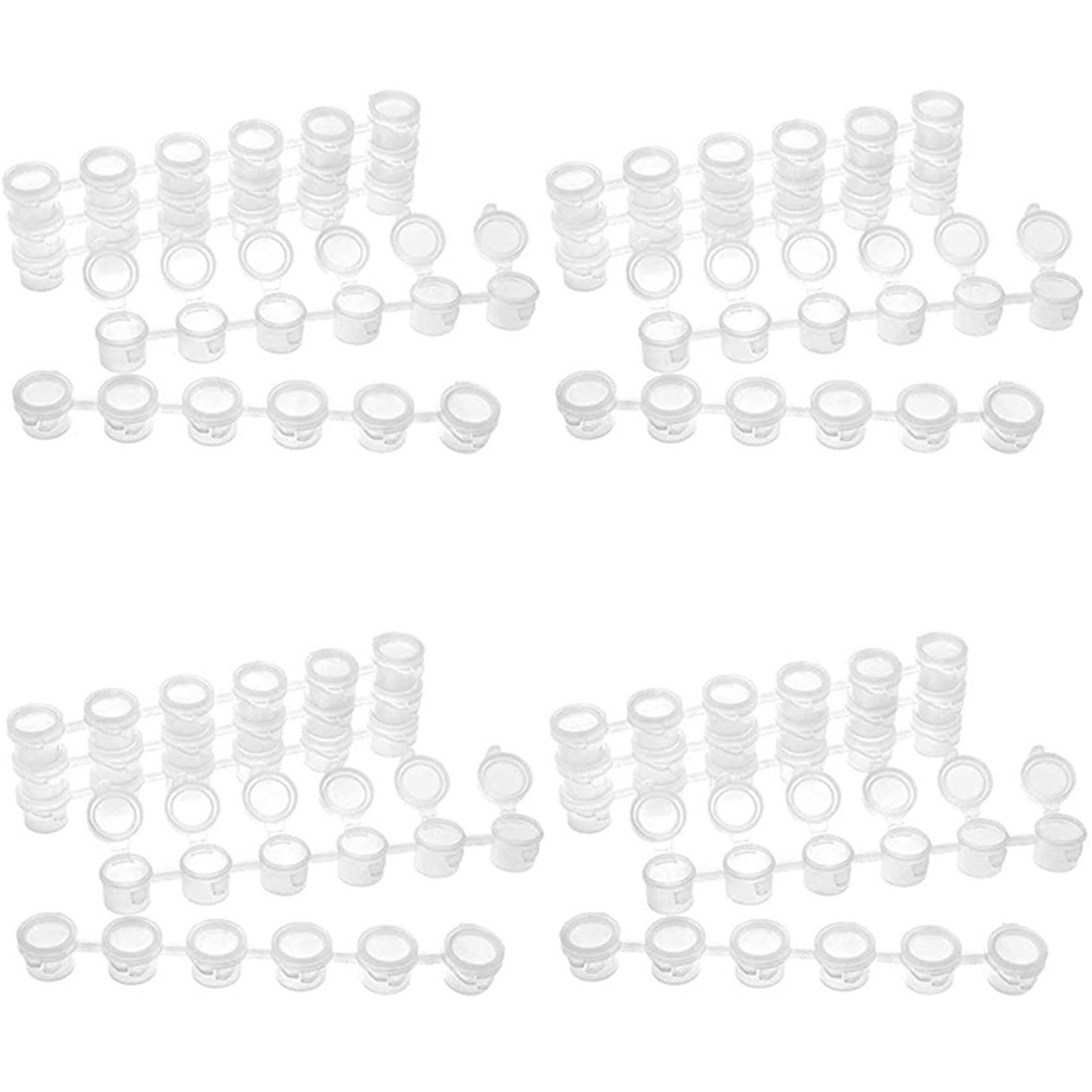 100 Strips Empty Paint Strips 150 Pots 3Ml Mini Paint Pot Pod Strips