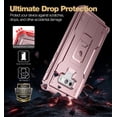 thumbnail image 4 of Dexnor Full Body Case for Samsung Galaxy Note 9/6.4 inches, [Built in Screen Protector and Kickstand] Heavy Duty Military Grade Protection Shockproof Protective Cover for Galaxy Note 9, Pink, 4 of 6
