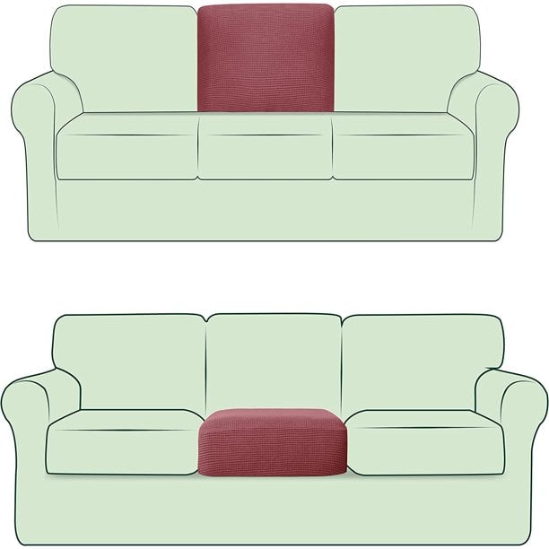 Antislip schuimstokken voor stretch bankhoezen, Sofa Slipcover Naad