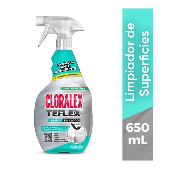 Limpiador de superficies Cloralex Teflex 650 ml